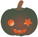 ハロウィンかぼちゃB18 ハロウィンかぼちゃB18