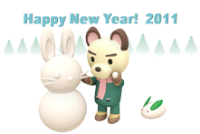 年賀状うさぎ12 年賀状うさぎ12